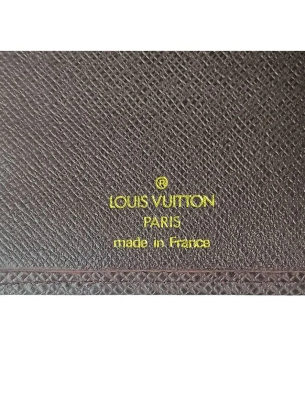 Louis Vuitton Wallet Taiga Porto 14 Cult Cles Acajou Leather Billfold
